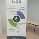 CSG Banner at the NCCA Workshop